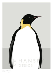 Hansby Design – Emperor Penguin Art Print