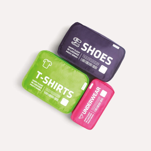 Luggage pouches set of 3