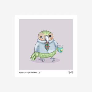 Illustrated Publishing Print - Kapu Rangaranga - Takeaway cup