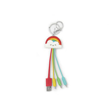 Load image into Gallery viewer, Link Up – Multiple Charging Cable Rainbow
