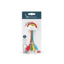 Load image into Gallery viewer, Link Up – Multiple Charging Cable Rainbow Packaging
