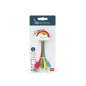 Link Up – Multiple Charging Cable Rainbow Packaging