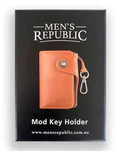 Men's Republic Key Ring Holder - Brown
