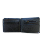 Load image into Gallery viewer, Men&#39;s Republic Leather Wallet - Black
