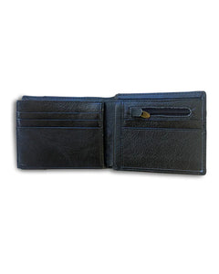 Men's Republic Leather Wallet - Black