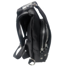 Load image into Gallery viewer, Men&#39;s Republic Nylon Black Backpack - Single Strap Sling
