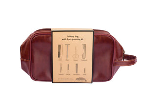 Men's Republic Toiletry Bag with 8 pcs Grooming Set