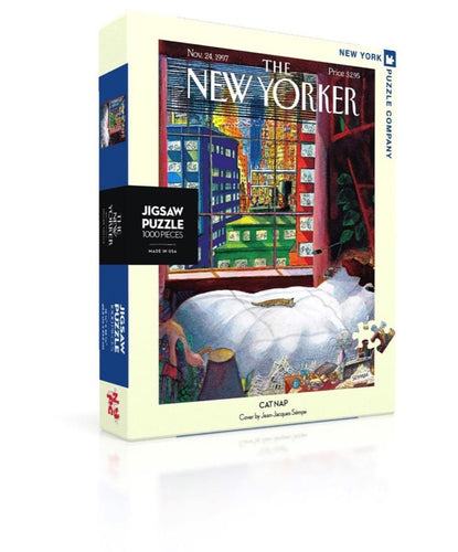 New York Puzzle Company – Cat Nap 1000 Piece Puzzle