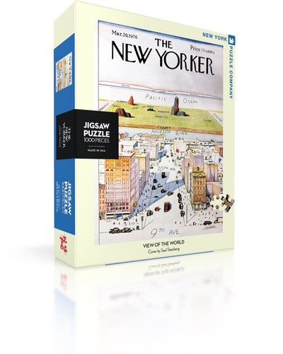 New York Puzzle Company - View Of The World - 1000 Pce Puzzle