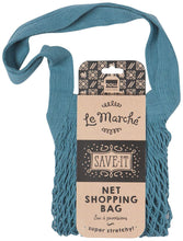 Load image into Gallery viewer, Le Marché Shopping Bag – Blue
