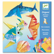 Load image into Gallery viewer, Djeco Origami Kit (Sea Creatures)
