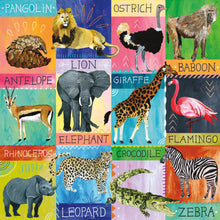 Load image into Gallery viewer, Painted Safari 500 Piece Family Puzzle
