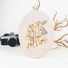 Load image into Gallery viewer, Ply Oval - Sarah Featon - Kowhai

