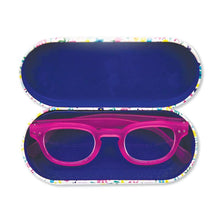 Load image into Gallery viewer, Rachel Ellen looking fabulous glasses case interior
