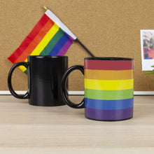 Load image into Gallery viewer, Rainbow Heat Reveal Mug
