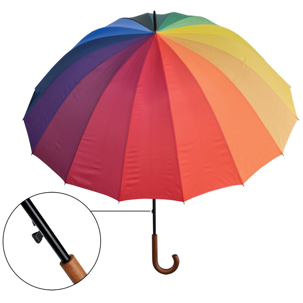 Rainbow Umbrella with automatic opening mechanism