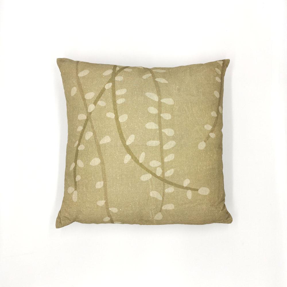 Raw Kowhai Linen Cushion Cover