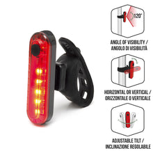 Load image into Gallery viewer, Legami Rear Bike Light (Red)
