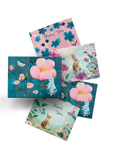 Roger La Borde - Dreamland Rabbit 8 Pkt - Boxed Notecards