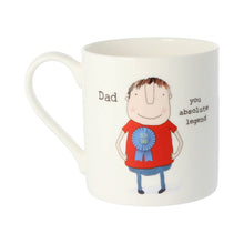 Load image into Gallery viewer, Rosie Made A Thing – Dad You Absolute Legend Mug
