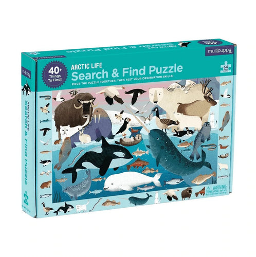 Search & Find Puzzle – Arctic Life