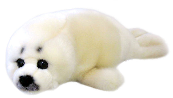 White seal soft toy 20 cm