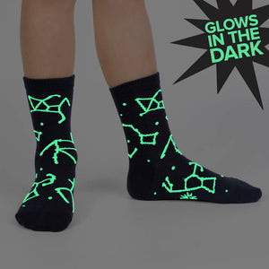 Solar System Kids Glow In The Dark Crew Socks Pack of 3