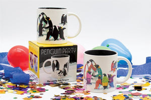 The Unemployed Philosophers Guild - Penguin Party - Disappearing Mug