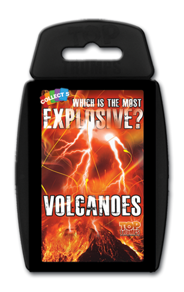 Top trumps volcanoes card game