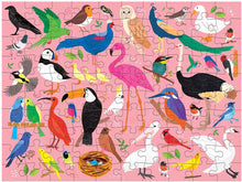 Load image into Gallery viewer, Bugs and Birds Double Sided Puzzle 100 piece
