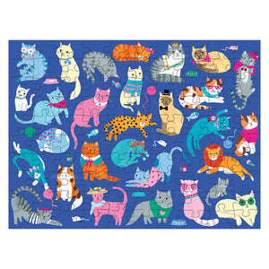 Cats and Dogs Double Sided Puzzle 100 piece