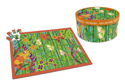 Crazy jungle 200 piece puzzle and box