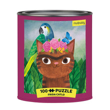 Load image into Gallery viewer, Mudpuppy 100 piece frida catlo puzzle
