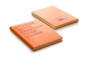 MBR orange notebook stories more exciting than yours