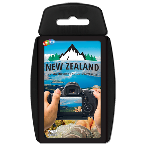 Top trumps New Zealand card game