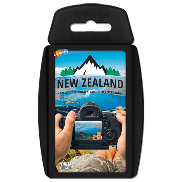 Top trumps New Zealand card game